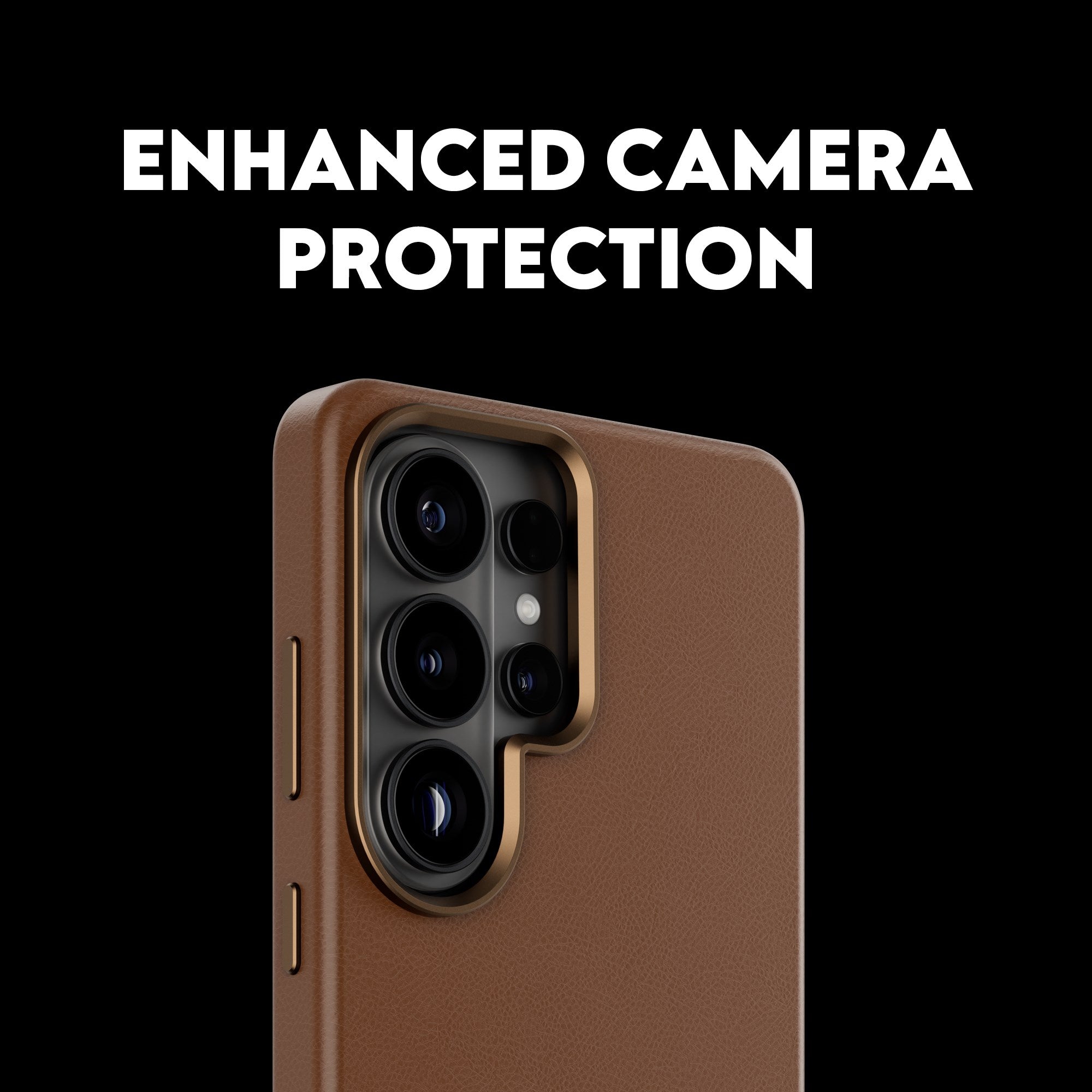 CARE™ by PanzerGlass® Solo Case Brown w. Qi Samsung Galaxy S26 Ultra